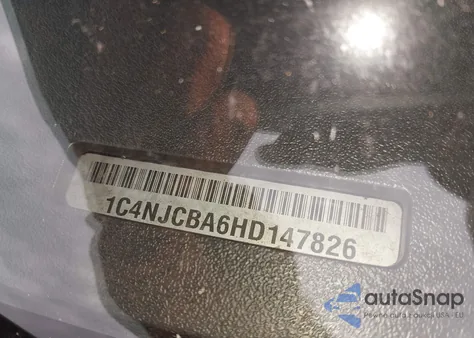 2017 Jeep Compass Sport Fwd z USA, uszkodzony, nr VIN 1C4NJCBA6HD147826